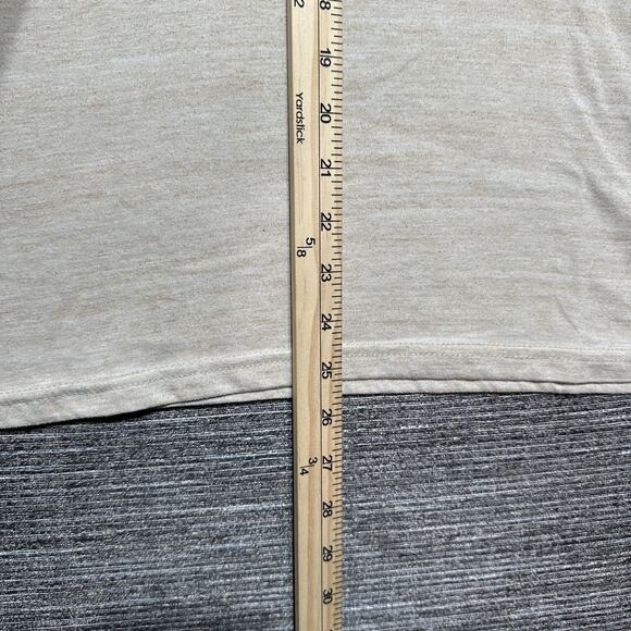 Hurley Shirt Men's M Brown Tan Short Sleeve - Picture 7 of 13